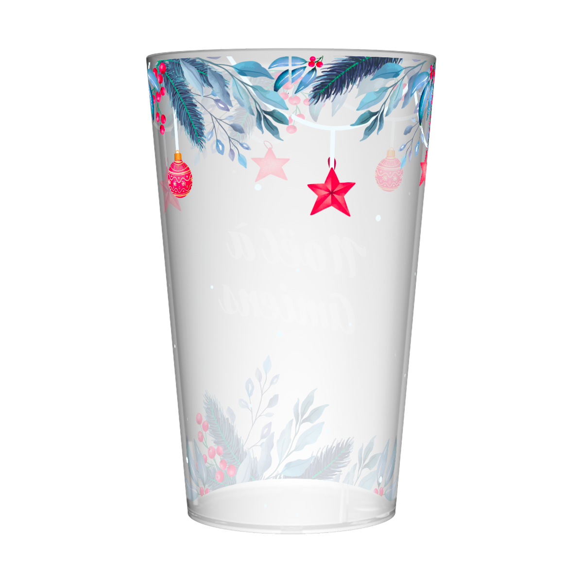 Gobelet personnalisé Noël Guirlande 3