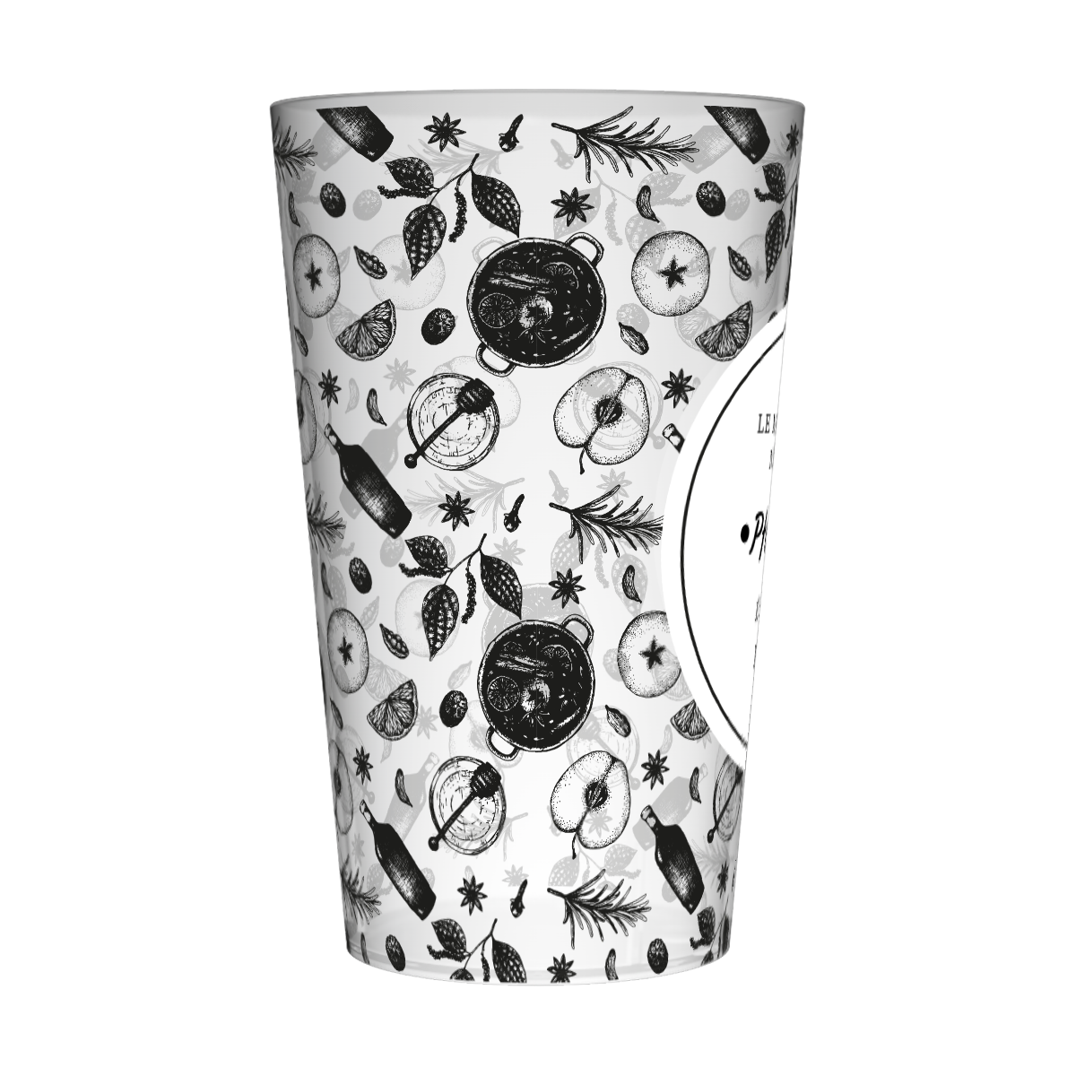 Gobelet personnalisé Noël Repas 4