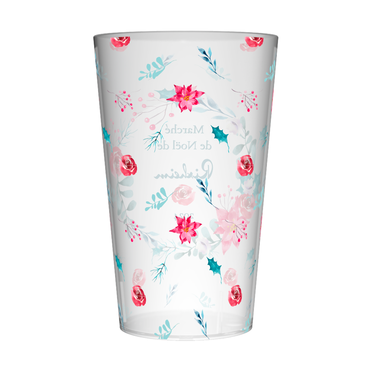 Gobelet personnalisé Noël Couronne 3