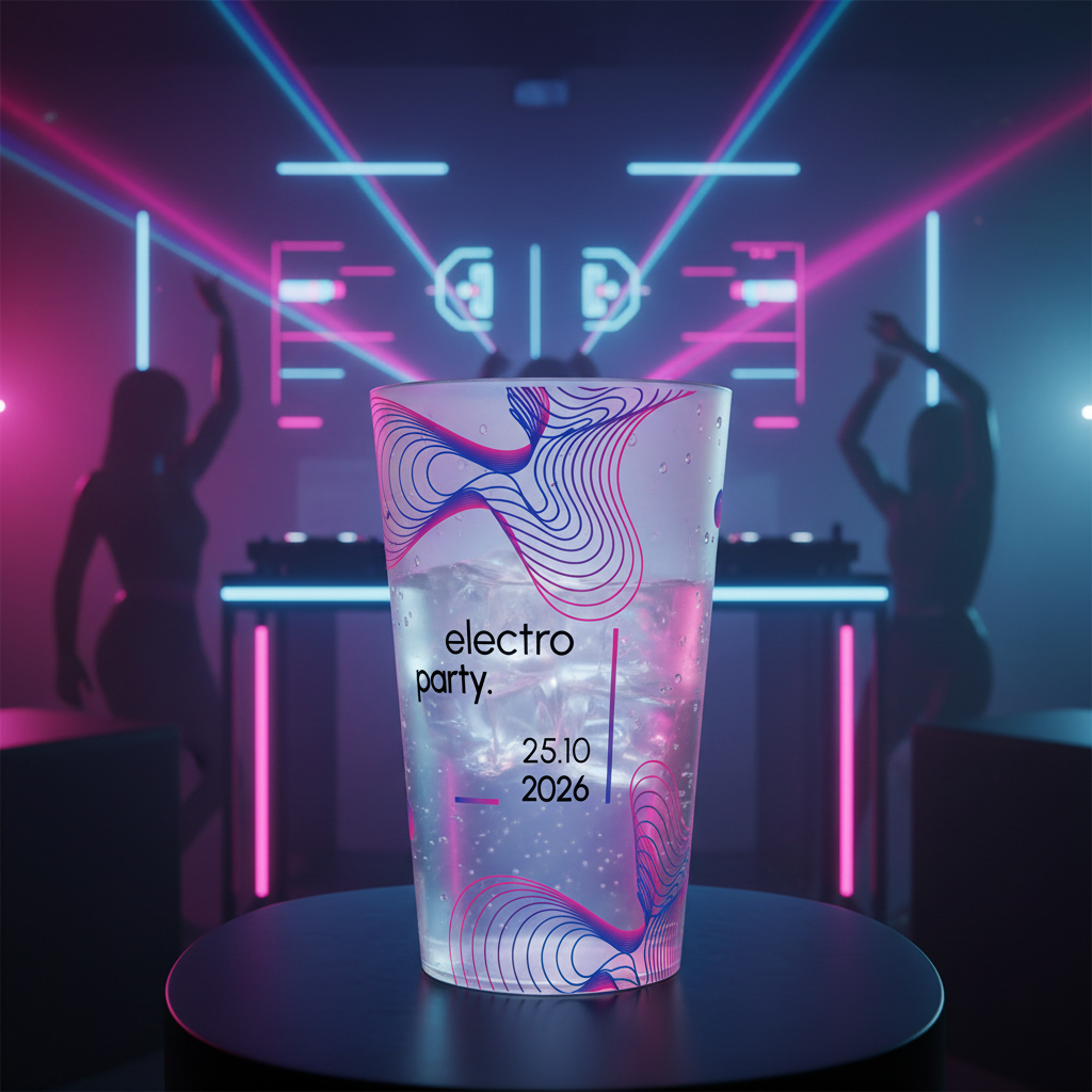 gobelet personnalise soiree electro