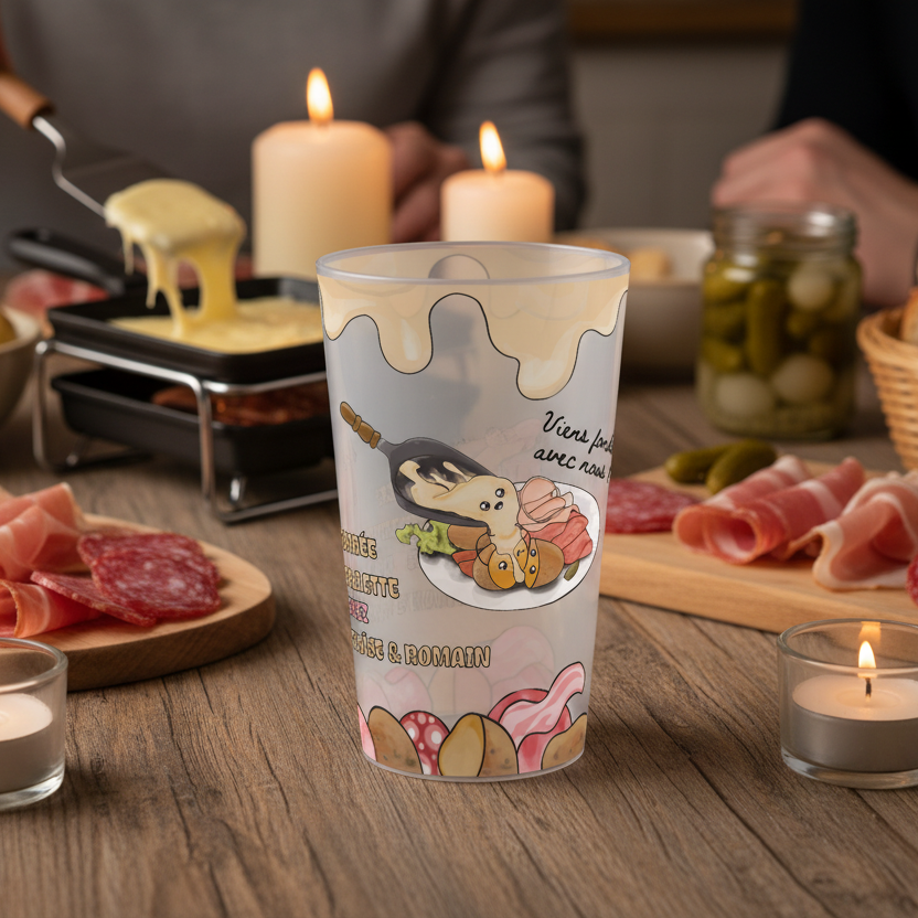 gobelet personnalise soirée raclette
