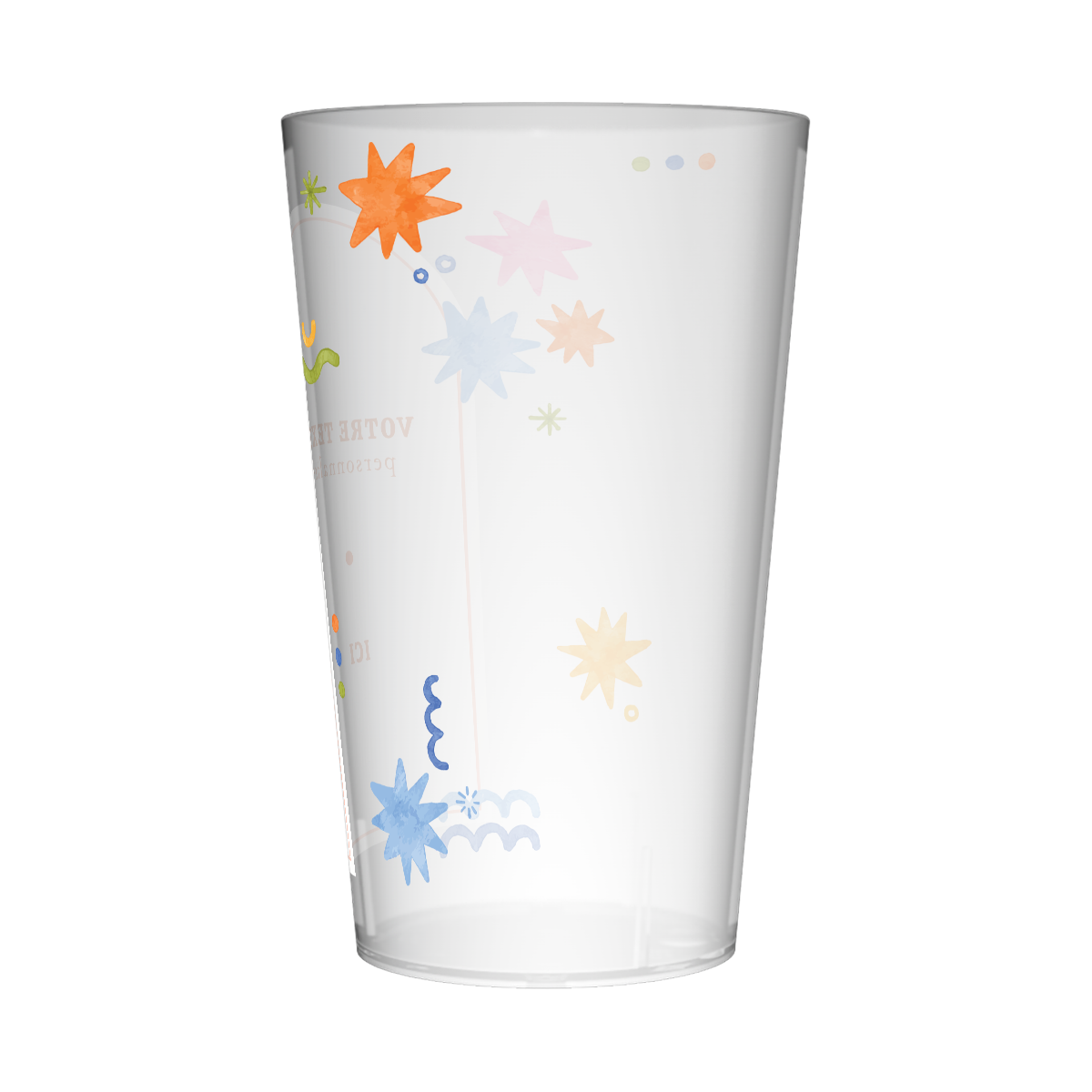 Gobelet personnalisé Tendance Multicolore 3