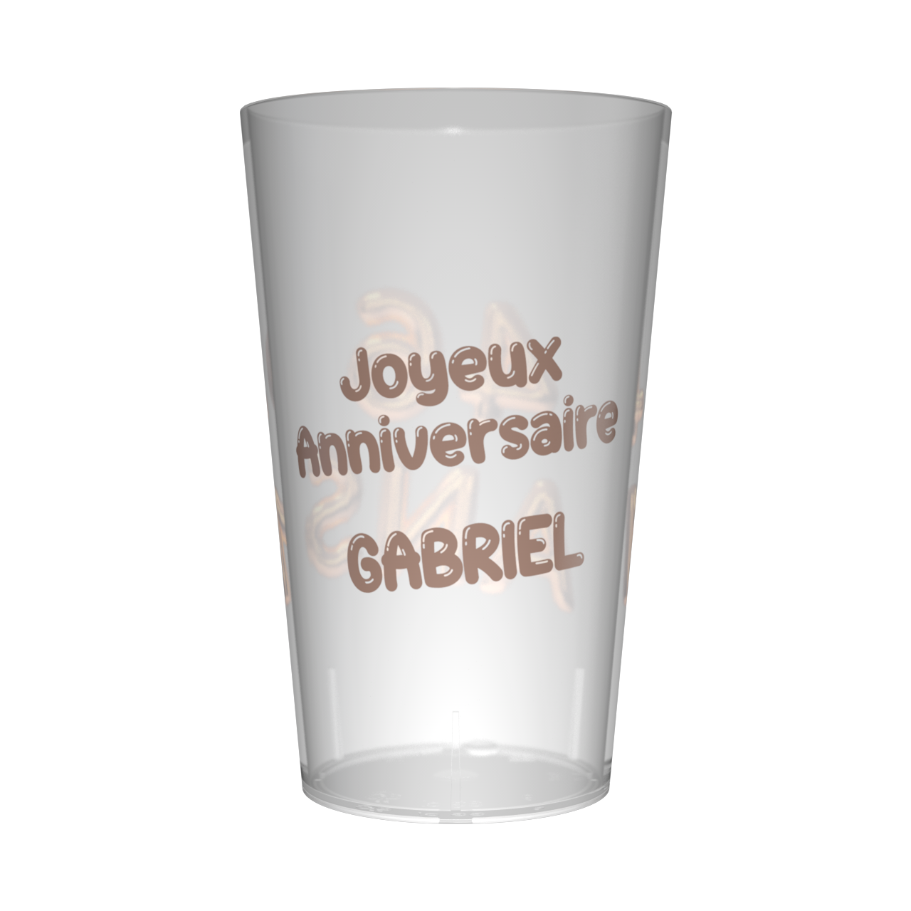 Gobelet personnalisé Anniversaire Ballons 2