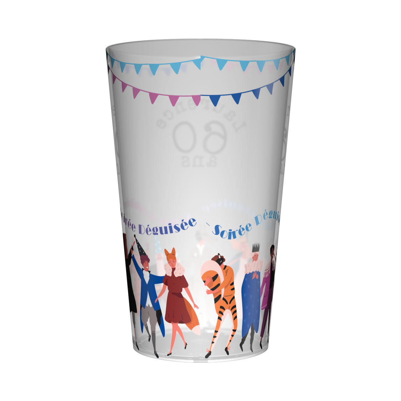 Gobelet personnalisé Anniversaire Soirée Déguisée 2