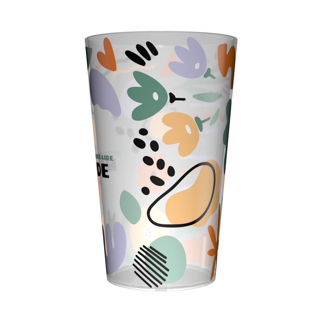 Gobelet personnalisé Anniversaire Moderne 3