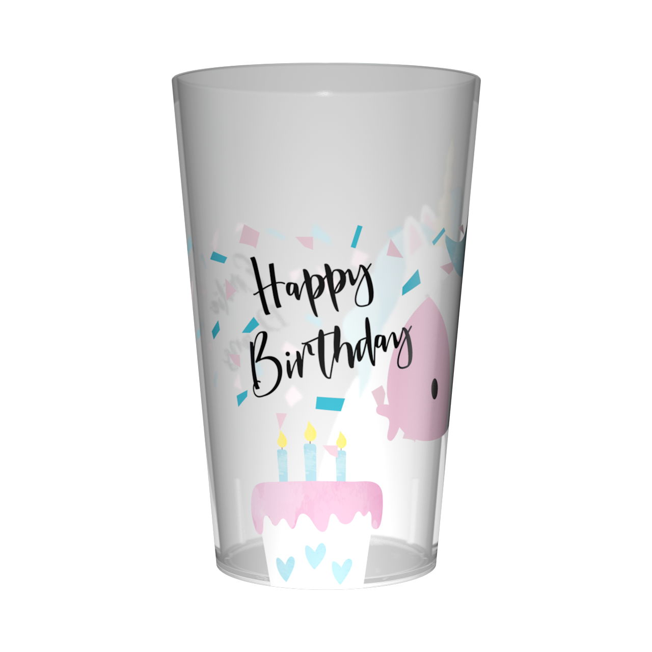 Gobelet personnalisé Anniversaire Licorne 2