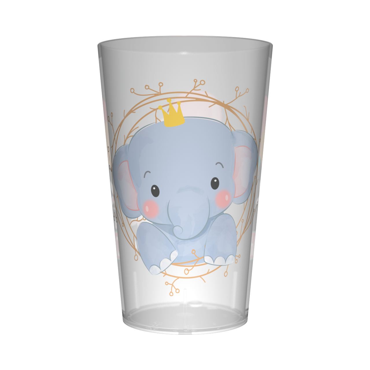 Gobelet personnalisé Anniversaire Lapins & Éléphant 2