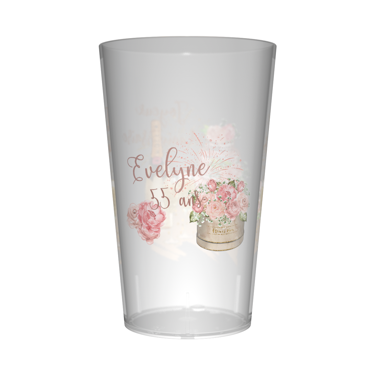 Gobelet personnalisé Anniversaire Bouquet 2