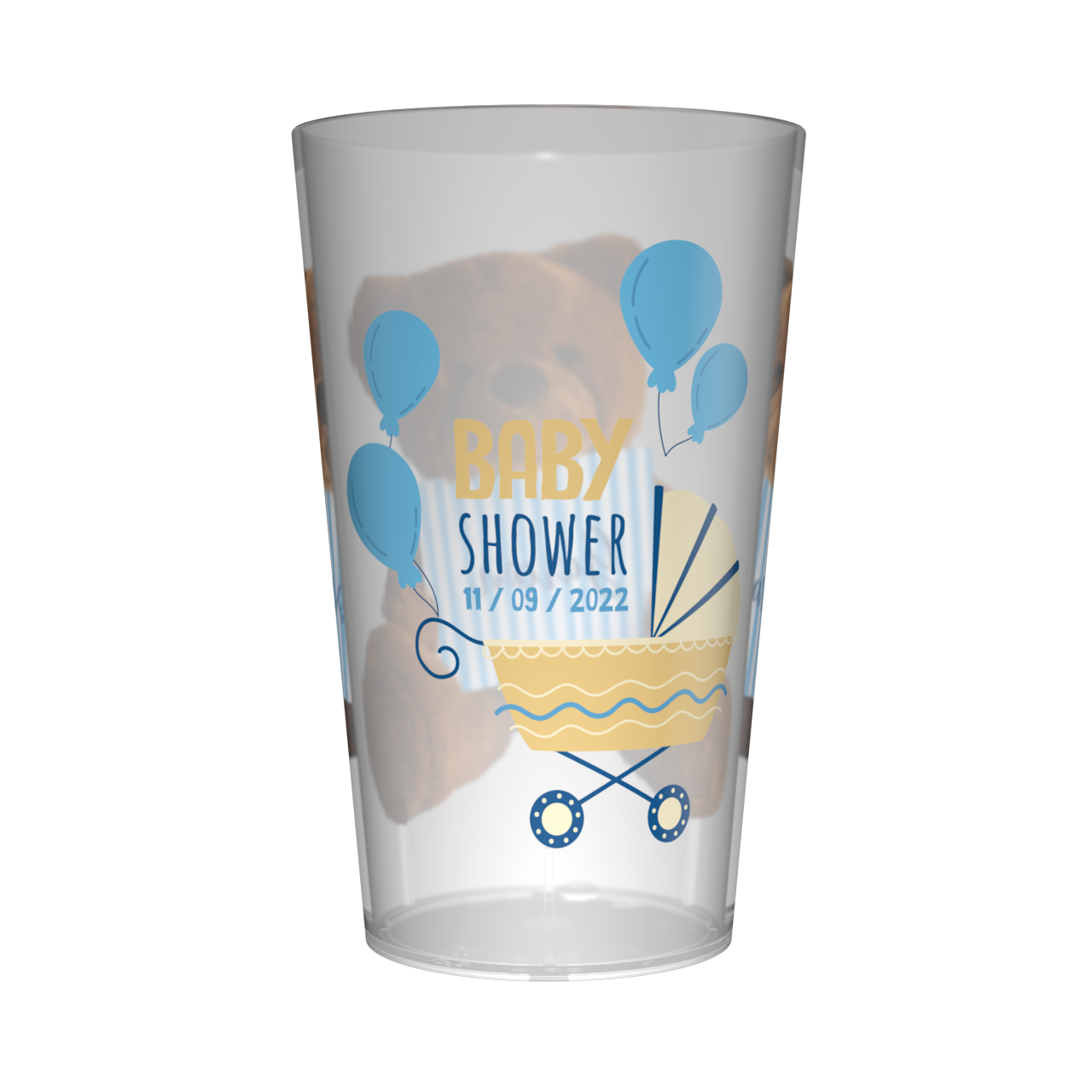 Gobelet personnalisé Baby Shower Peluche 2