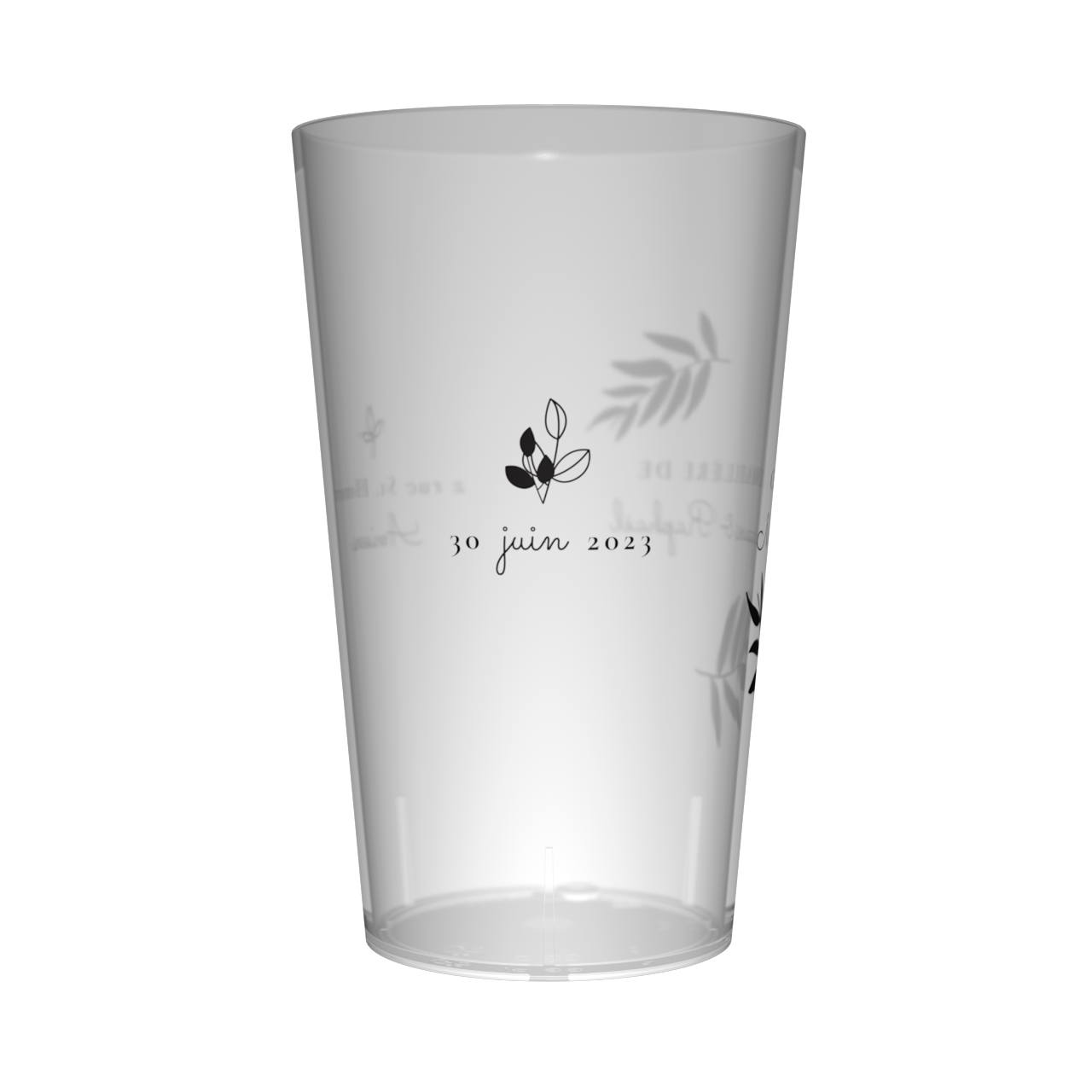 Gobelet personnalisé Crémaillère Minimaliste 3