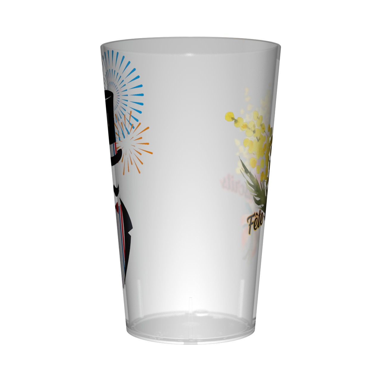 Gobelet personnalisé Conscrit Magie & Fleurs 2