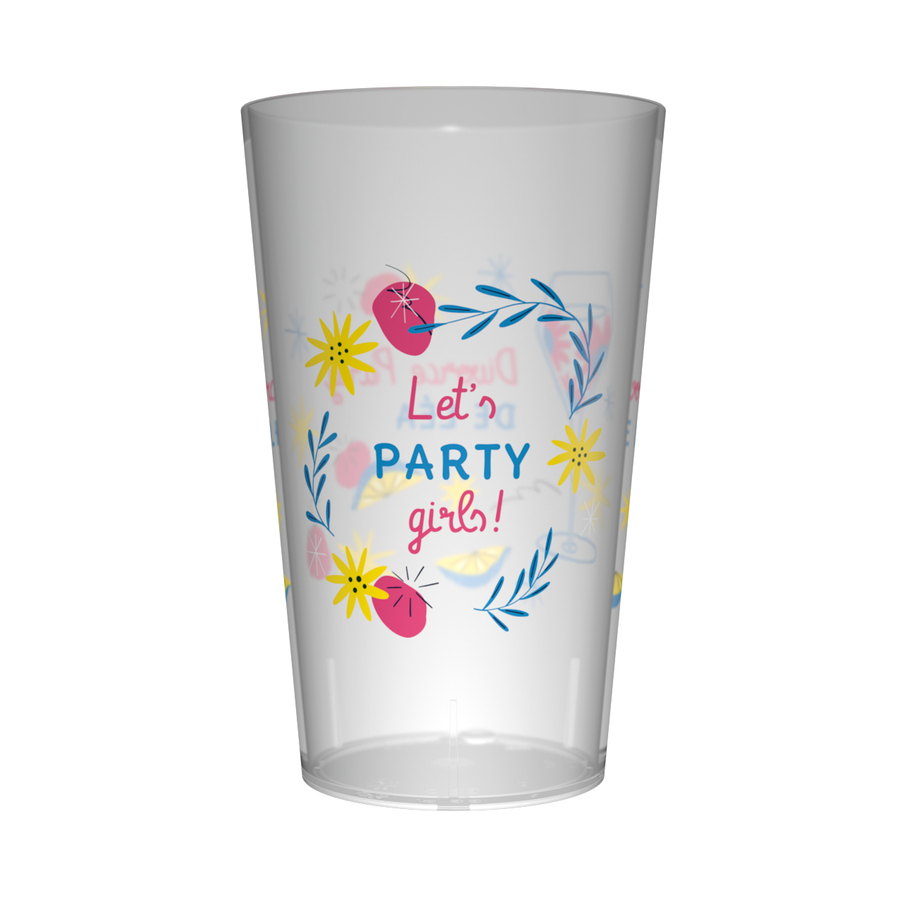 Gobelet personnalisé Divorce Party Coloré 2