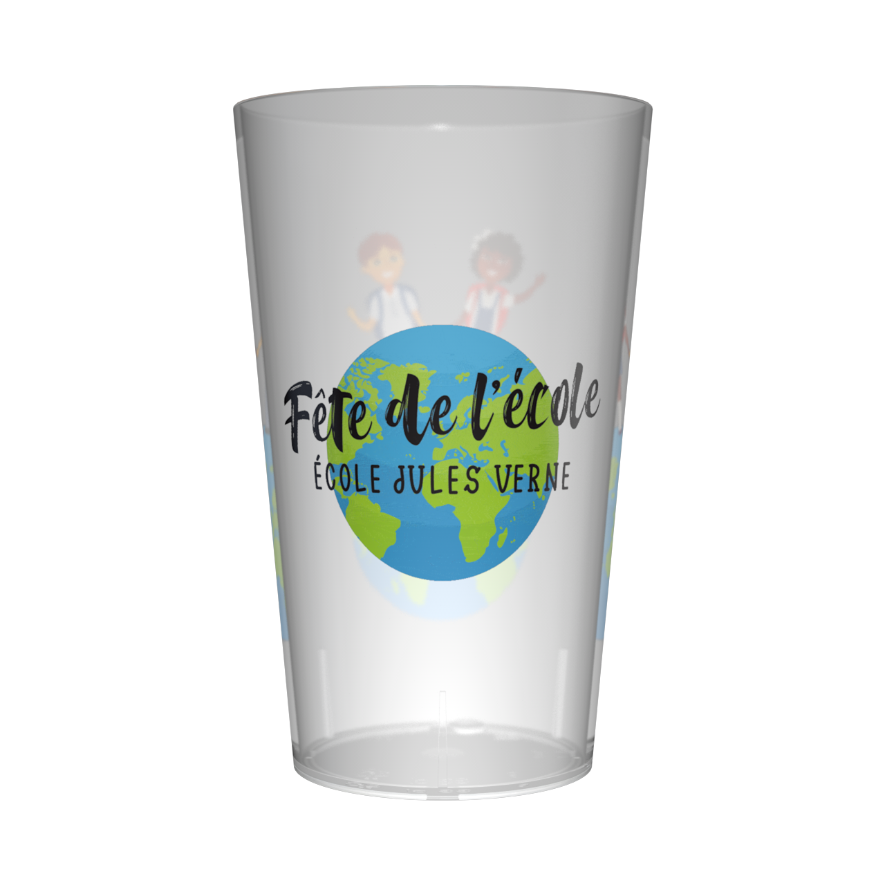 Gobelet personnalisé Fête des écoles Planète 2