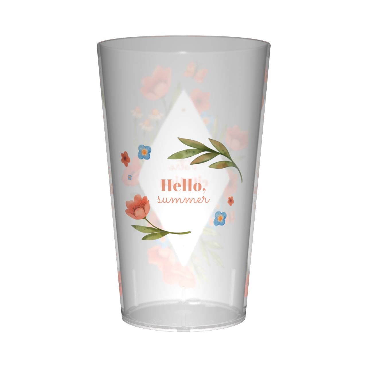 Gobelet personnalisé Summer Fleurs 2