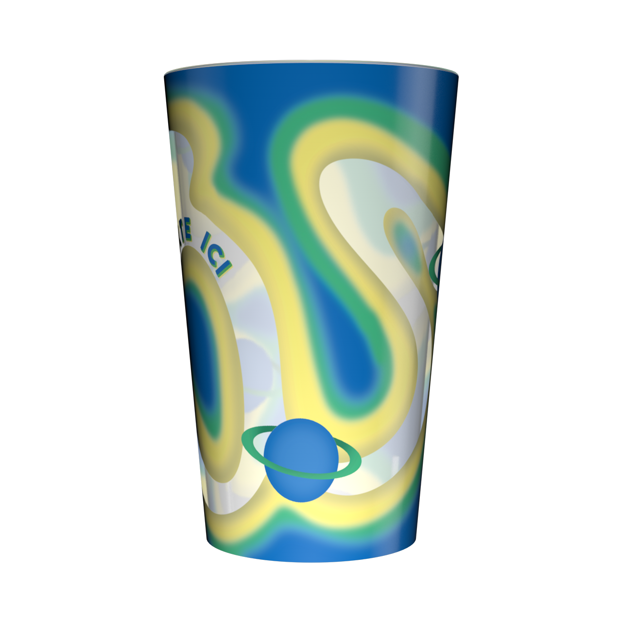 Gobelet personnalisé Tendance Planètes 2