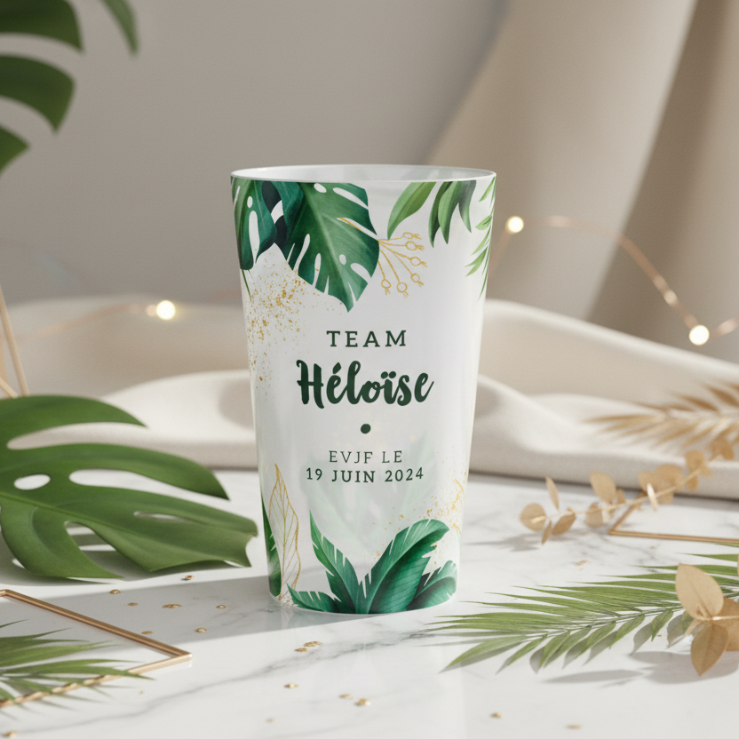 gobelet personnalise evjf verdure