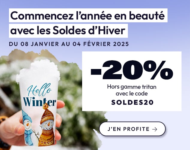 soldes gobelets personnalisés