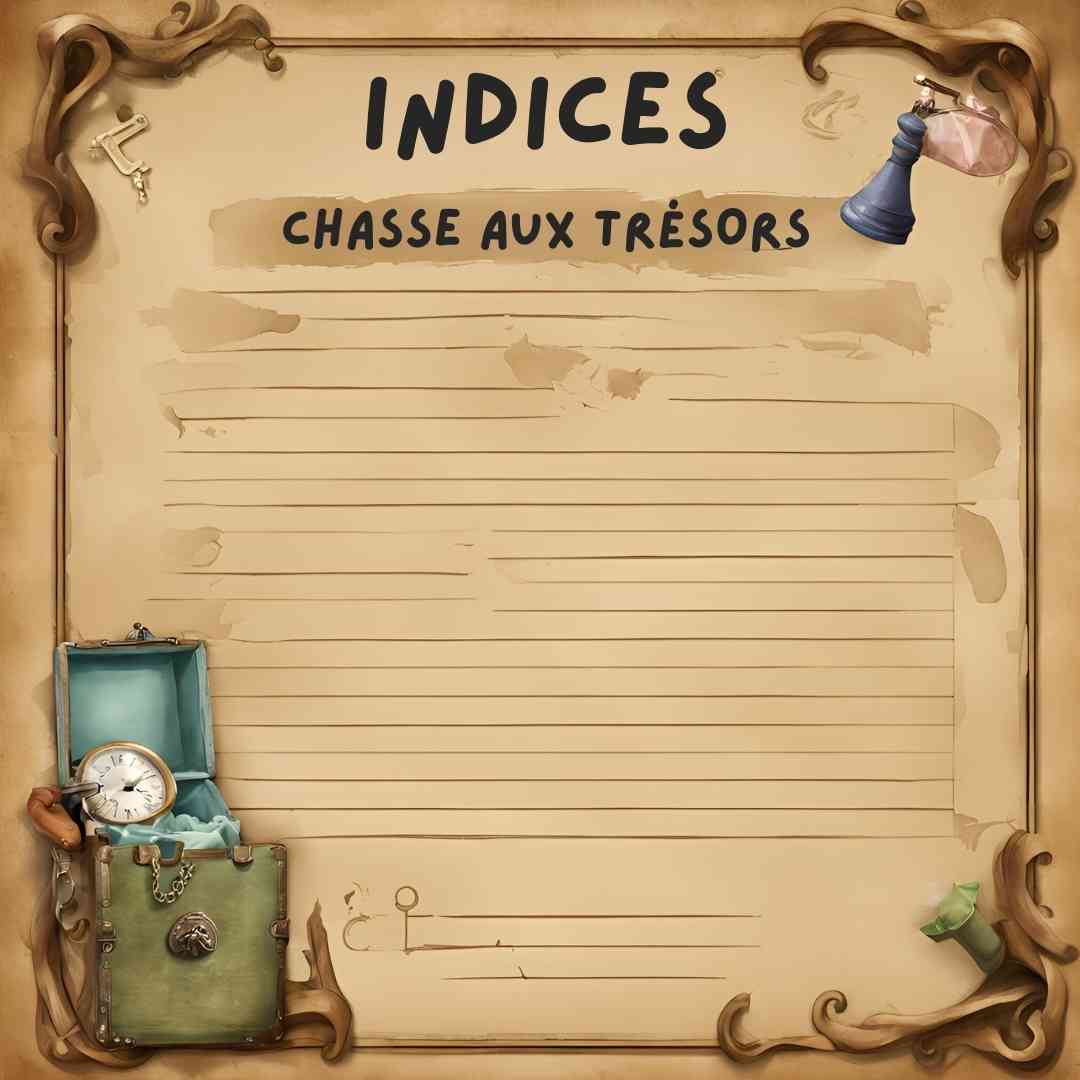 chasse aux trésors pour un anniversaire Pirate