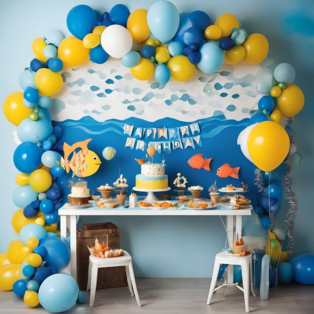 deco d’anniversaire Nemo