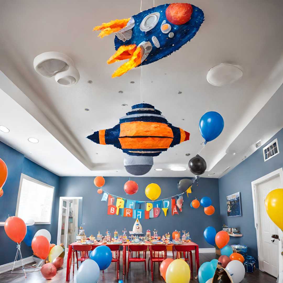 décoration anniversaire astronaute