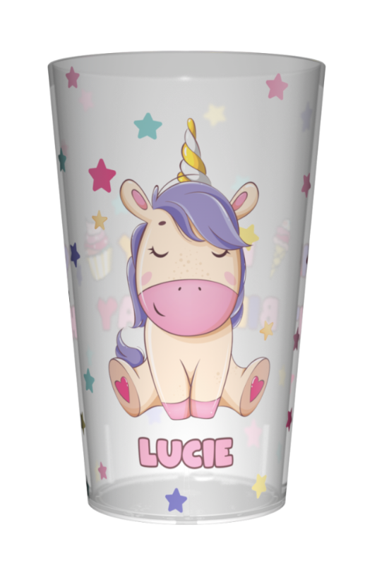 gobelet personnalisé anniversaire licorne