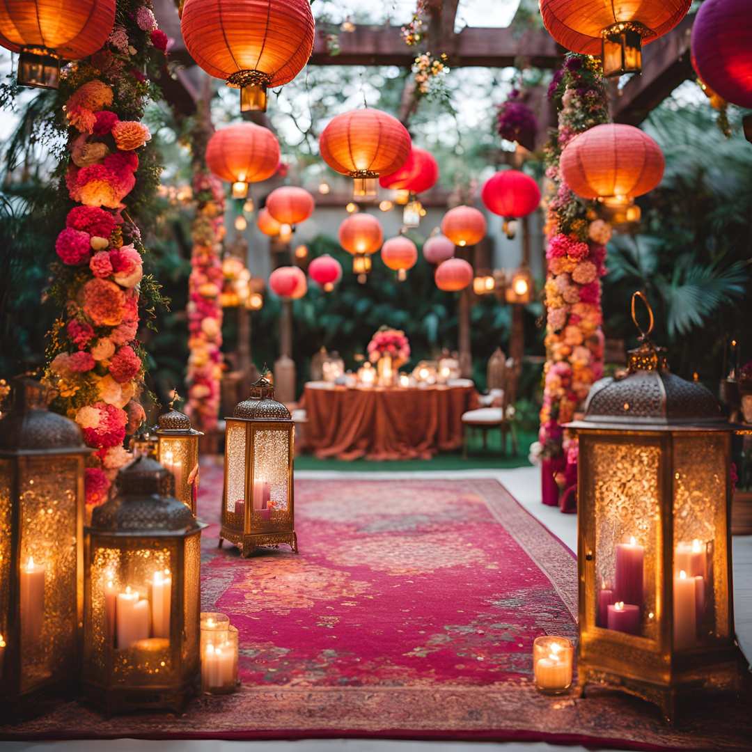 décoration mariage oriental