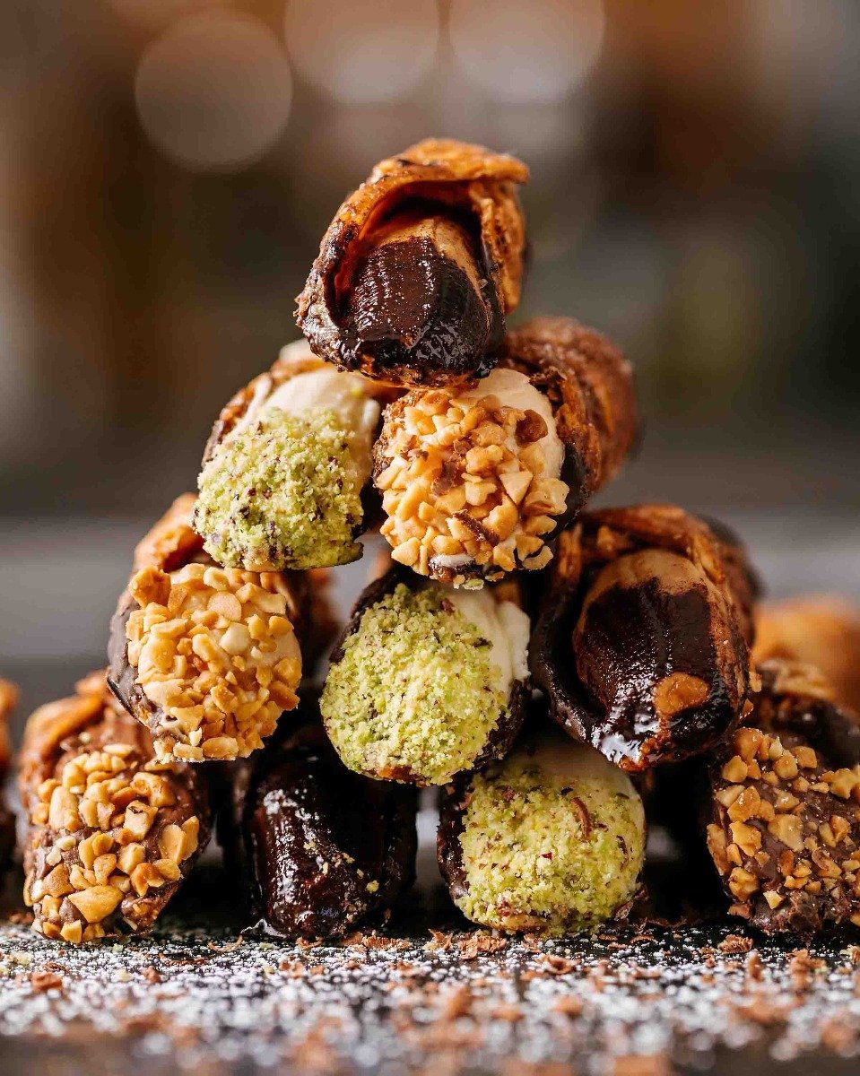 cannoli pour un mariage thème italie