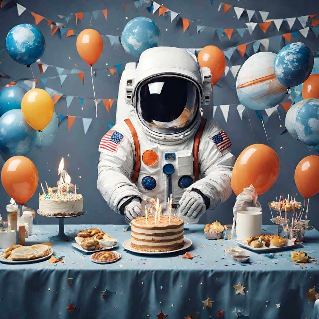 organiser un anniversaire astronaute