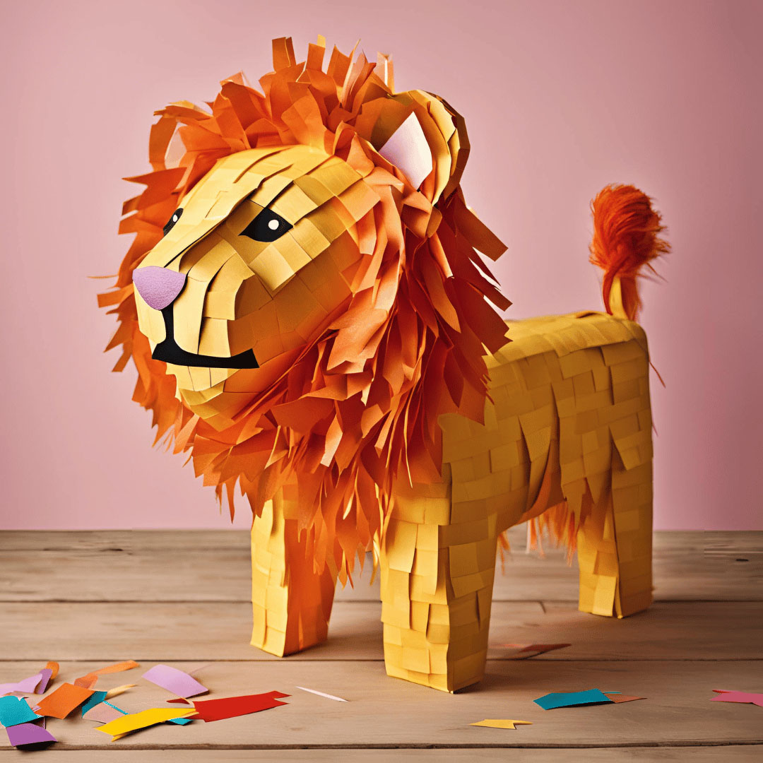 pinata lion pour un anniversaire Le Roi Lion